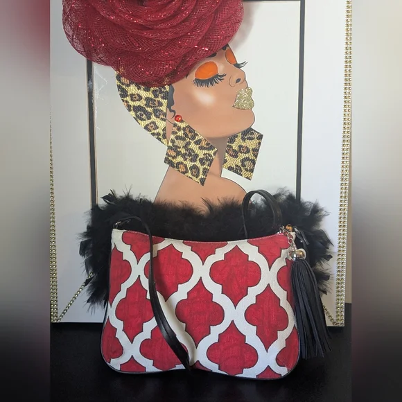 Brighton Love Dove Canvas Crossbody Purse Bag - Picture 8 of 11